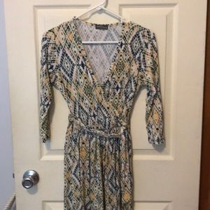 Market & Spruce Wrap Style Dress